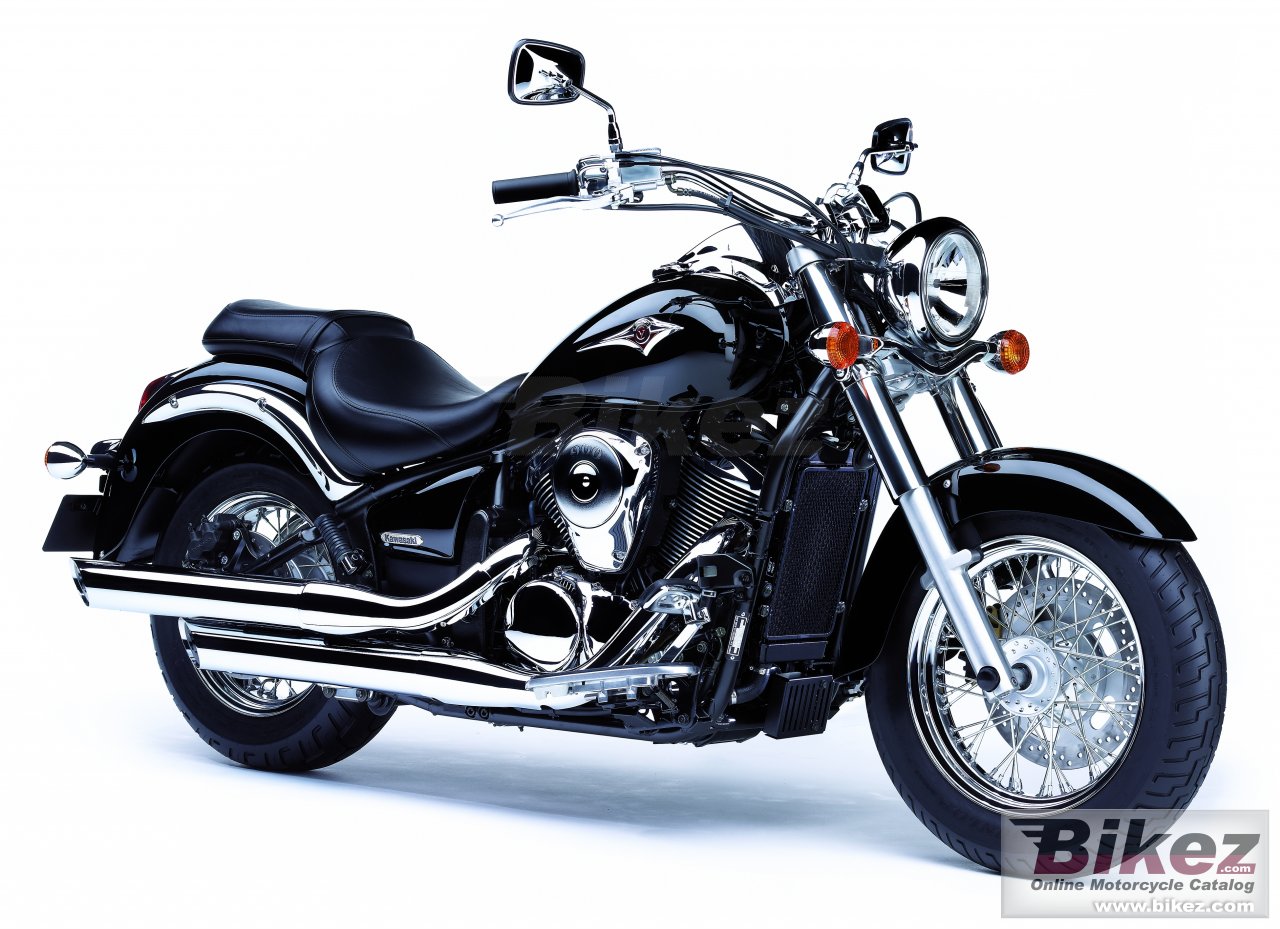 Big Kawasaki vulcan 900 classic picture and wallpaper from Bikez.com